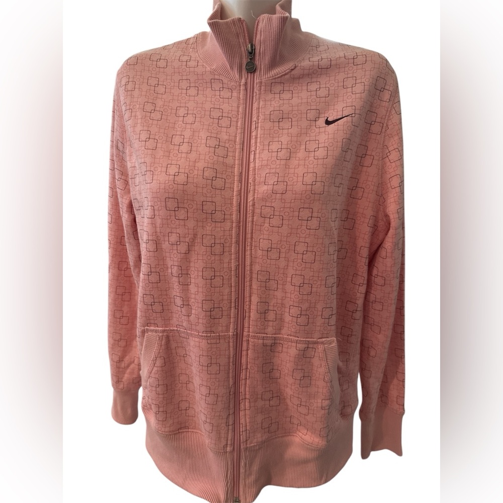 pink nike full zip